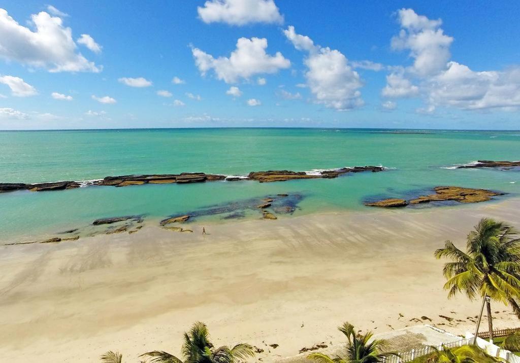 Flat No Hotel Carneiro De Tamandare Praia Dos Carneiros Eksteriør billede