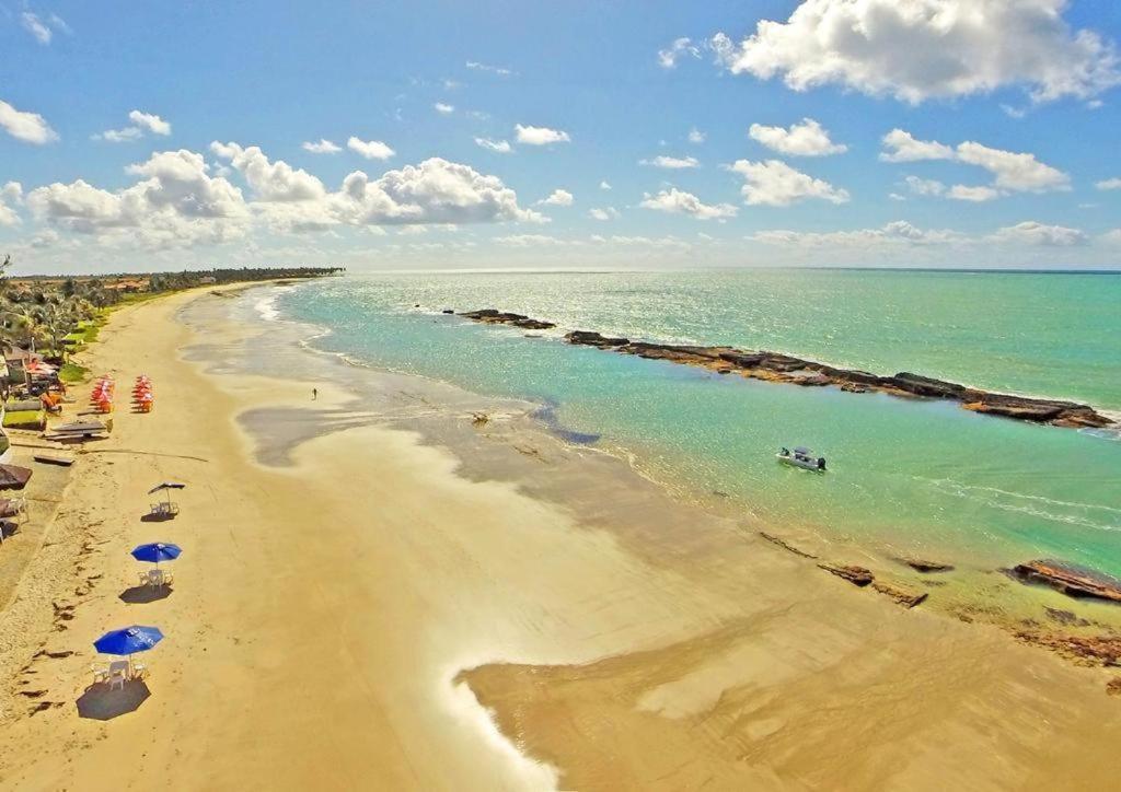 Flat No Hotel Carneiro De Tamandare Praia Dos Carneiros Eksteriør billede