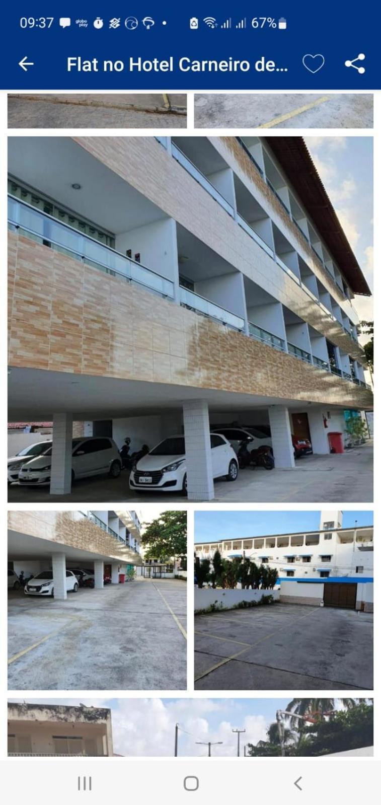 Flat No Hotel Carneiro De Tamandare Praia Dos Carneiros Eksteriør billede